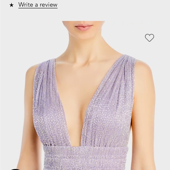 Sabina Musayev Alpha Pleated Layered Dress- XS - Picture 2 of 7